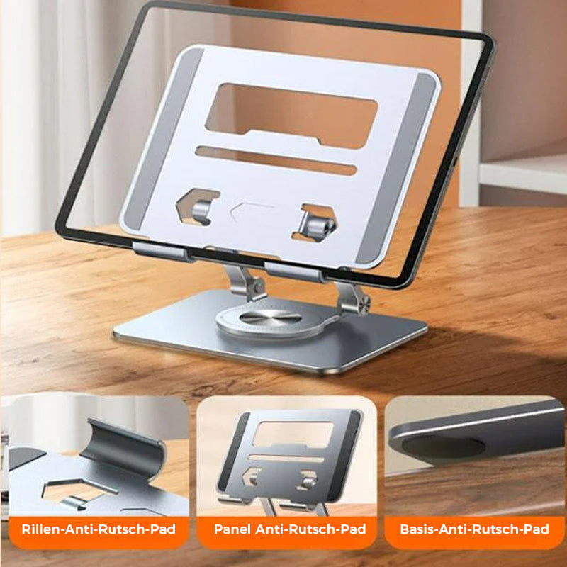 Aluminum alloy rotating laptop mount