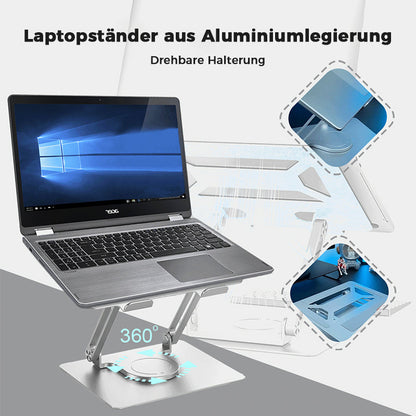 Aluminum alloy rotating laptop mount